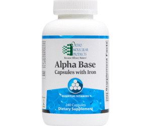 Alpha Base® Capsules w/ Iron