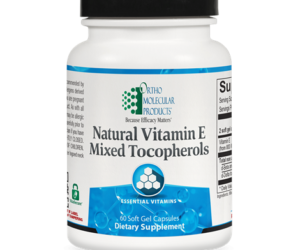 Natural Vitamin E Mixed Tocopherols